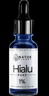 Natur Planet - Hialuronsav szérum 1%  Arc szérum Kiszerelés: 30 ml