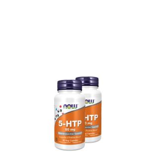 5-hidroxi-triptofán 50 mg, Now 5-HTP, 2x90 kapszula