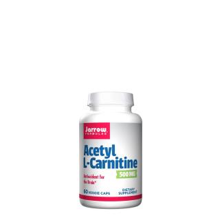 Acetil-l-karnitin 500 mg, Jarrow Formulas Acetyl-L-Carnitine, 60 kapszula