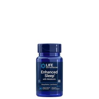 Alvássegítő komplex melatoninnal, Life Extension Enhanced Sleep with Melatonin, 30 kapszula