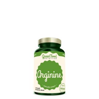 Arginin 1000 mg, GreenFood Nutrition Arginine, 120 kapszula