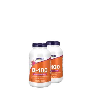 B-komplex, Now Vitamin B-100, 2x250 kapszula