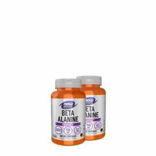 Béta-alanin 750 mg, Now Beta Alanine, 2x120 kapszula