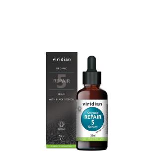 Bio bőrregeneráló szérum feketeköménnyel, Organic Repair 5 Serum, 100 ml