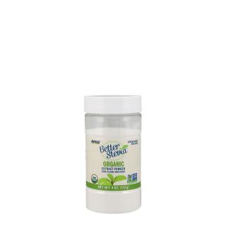 Bio stevia édesítőszer, Now Organic Better Stevia Powder, 113 g