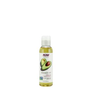 Bőrhidratáló avokádó olaj, Now Avocado Moisturizing Oil, 118 ml