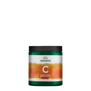 C-vitamin por, Swanson 100% Pure Vitamin C Powder, 454 g