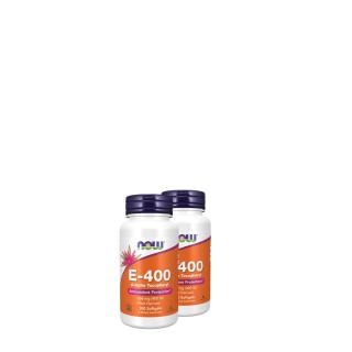 E-vitamin 400 IU d-alfa-tokoferol, Now Vitamin E-400 D-Alpha Tocopheryl, 2x100 kapszula