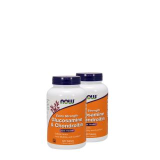 Extra dózisú glükozamin-kondroitin formula, Now Extra Strength Glucosamine &amp; Chondroitin, 2x1...