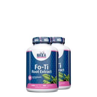 Fo-Ti gyökér kivonat, Haya Labs Fo-Ti Root Extract, 2x100 kapszula