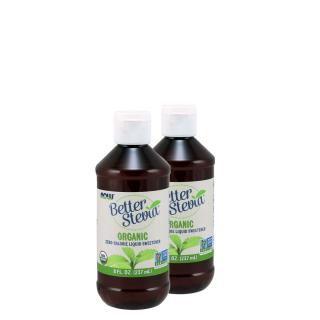 Folyékony stevia édesítőszer, Now Better Stevia, 2x237 ml