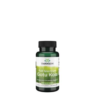 Gotu kola 435 mg, Swanson Full Spectrum Gotu Kola, 60 kapszula