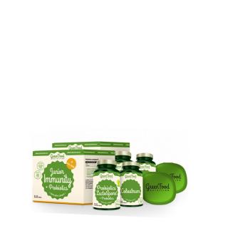 Immunerősítő és probiotikum csomag, GreenFood Nutrition Junior Immunity &amp; Probiotics Box, 2 c...