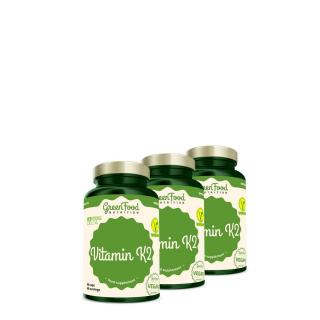 K2-vitamin MK-7 K2Vital® Delta, GreenFood Nutrition Vitamin K2, 3x60 kapszula