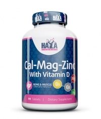 Kálcium &amp; Magnézium és Cink, D vitaminnal - Haya Labs - Cal - Mag &amp; Zinc with Vitamin D -...