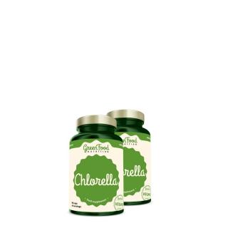Klorella édesvízi alga 700 mg, GreenFood Chlorella, 2x90 kapszula