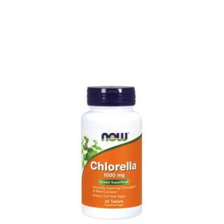 Klorella zöld szupertápanyag 1000 mg, Now Chlorella, 60 tabletta