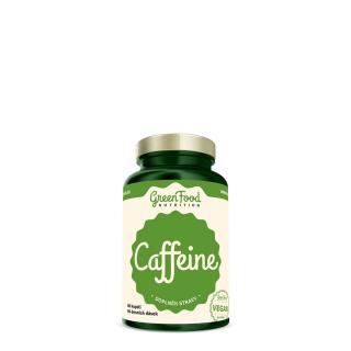Koffein 125 mg, GreenFood Caffeine, 60 kapszula