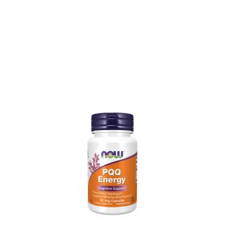 Kognitív támogató pirrolokinoin-kinon 20 mg, Now PQQ Energy, 30 kapszula