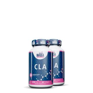 Konjugált linolsav 1000 mg, Haya Labs CLA Advanced Fat Loss Formula, 2x60 lágykapszula