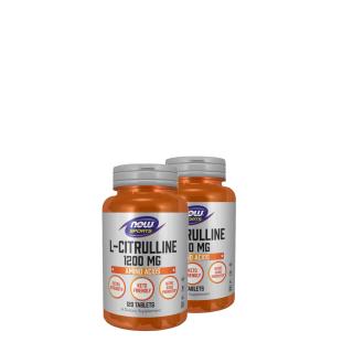 L-citrullin 1200 mg, Now L-Citrulline, 2x120 tabletta