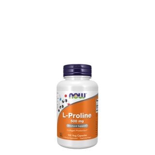 L-prolin aminosav 500 mg, Now L-Prolin, 120 kapszula