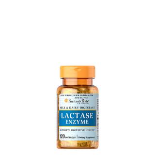 Laktáz enzim, Puritan's Pride Lactase Enzyme, 120 kapszula