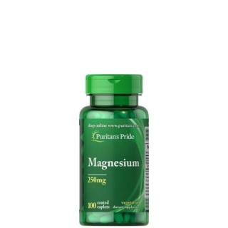 Magnézium 250 mg, Puritan's Pride Magnesium, 100 tabletta