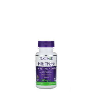 Máj méregtelenítő máriatövis 525 mg, Natrol Milk Thistle, 60 kapszula