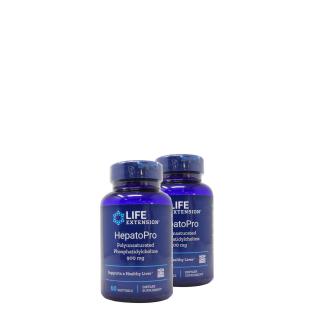 Májvédő foszfatidilkolin formula 900 mg, Life Extension Hepatopro, 2x60 kapszula