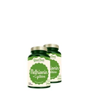 Metionin antioxidáns 350 mg, GreenFood Nutrition Methionin, 2x90 kapszula