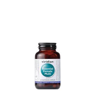 Női multivitamin, Viridian Essential Female Multi, 60 kapszula