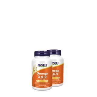 Omega 3-6-9 komplex 1000 mg, Now Omega 3-6-9, 2x100 kapszula