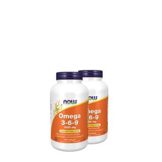 Omega 3-6-9 komplex 1000 mg, Now Omega 3-6-9, 2x250 kapszula