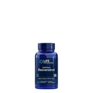 Öregedésgátló komplex rezveratrollal, Life Extension Optimized Resveratrol, 60 kapszula