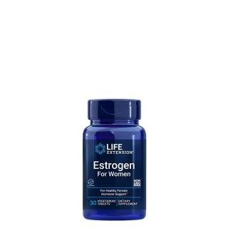 Ösztrogén támogató komplex, Life Extension Estrogen for Women, 30 tabletta