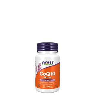 Q10 koenzim 100 mg, Now CoQ10 Cardiovascular Health, 50 kapszula