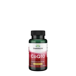 Q10 koenzim 30 mg, Swanson CoQ10, 120 kapszula