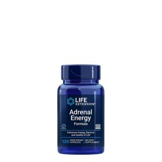 Stresszmoduláló energizáló komplex, Life Extension Adrenal Energy Formula, 120 kapszula