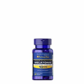 Szuper erős melatonin 10 mg, Puritan's Pride Super Strength Melatonin, 60 kapszula