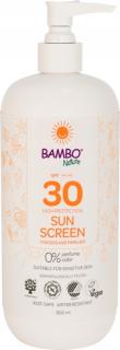 Bambo Nature naptej, 500 ml SPF30