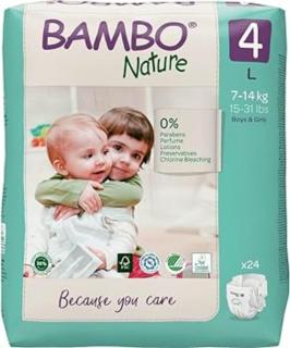 Bambo Nature Öko nadrágpelenka 4 7-14 Kg 24 db