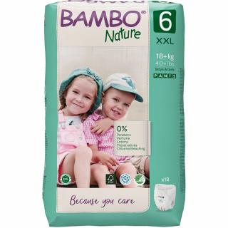 Bambo Nature Öko nadrágpelenka logózott 6  18+ Kg 18 db