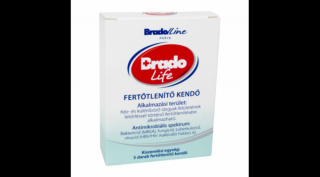 Brado Life fertőtlenítő kendő 5 db