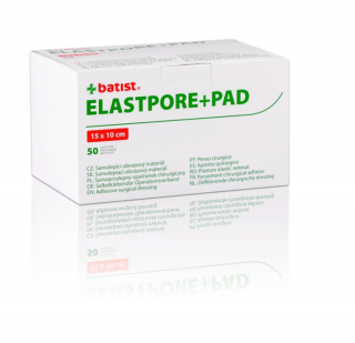 Elastpore+pad szigetkötszer, 10 x 15 cm, steril