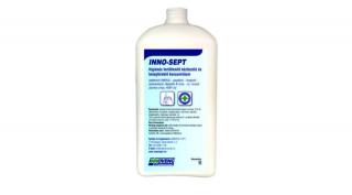 INNO-SEPT Higiénés fertőtlenítő kéztisztító és betegfürdető koncentrátum 1L - szögletes