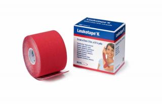 Leukotape K sport tapasz 5cmx5m piros