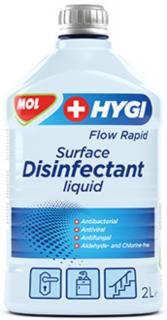 MOL HYGI FLOW RAPID Hygi Flow Rapid Felületfertőtlenítő folyadék 2 liter