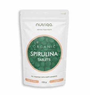 Nutriqa Bio Spirulina Alga Tabletta 125 g