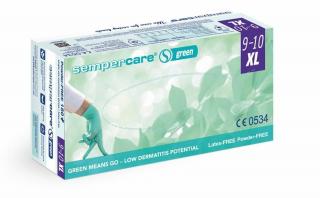 Sempercare nitril kesztyű (mentazöld) XL-es 180 db